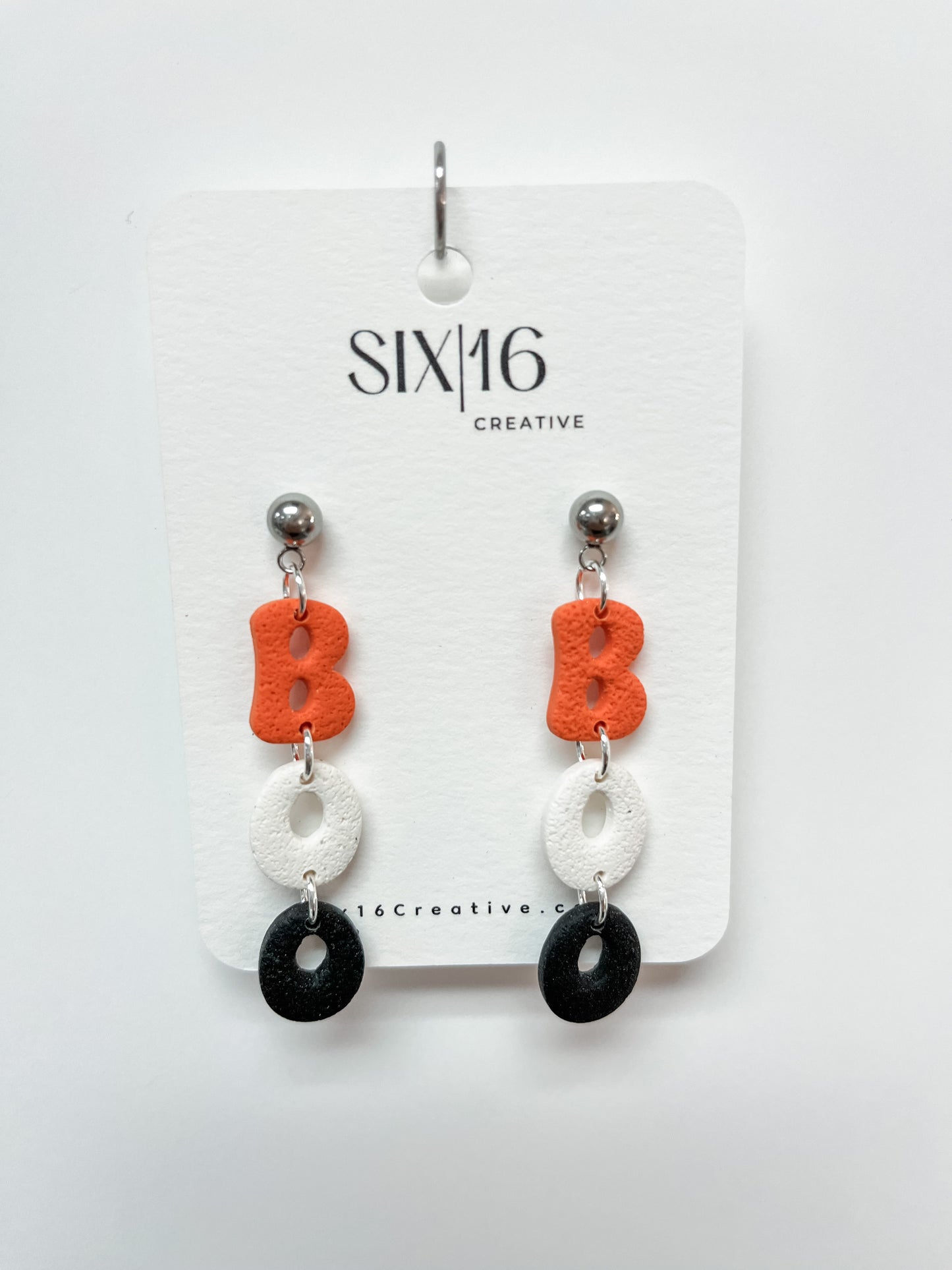Boo Clay Earrings
