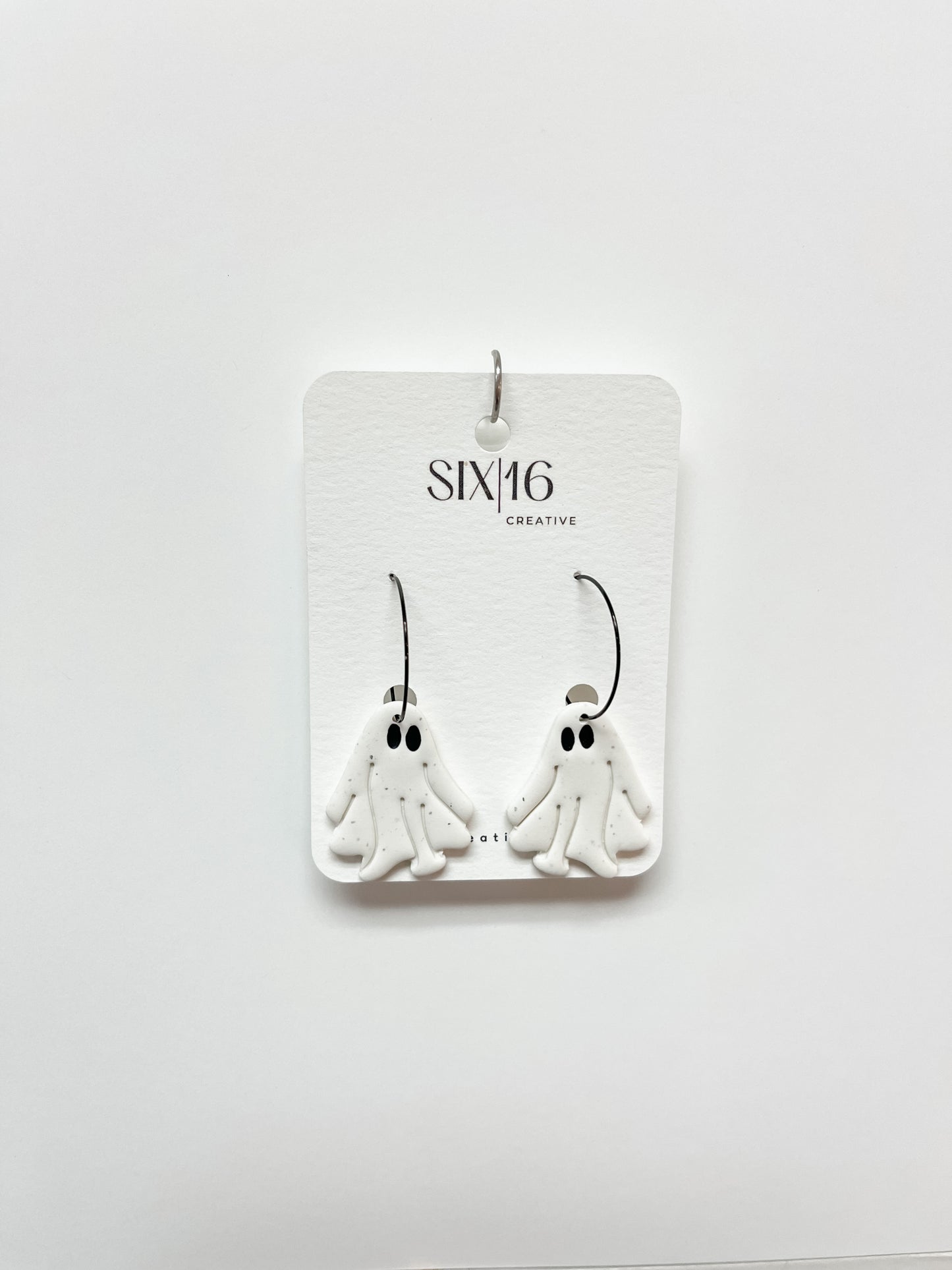 Ghost Clay Earrings
