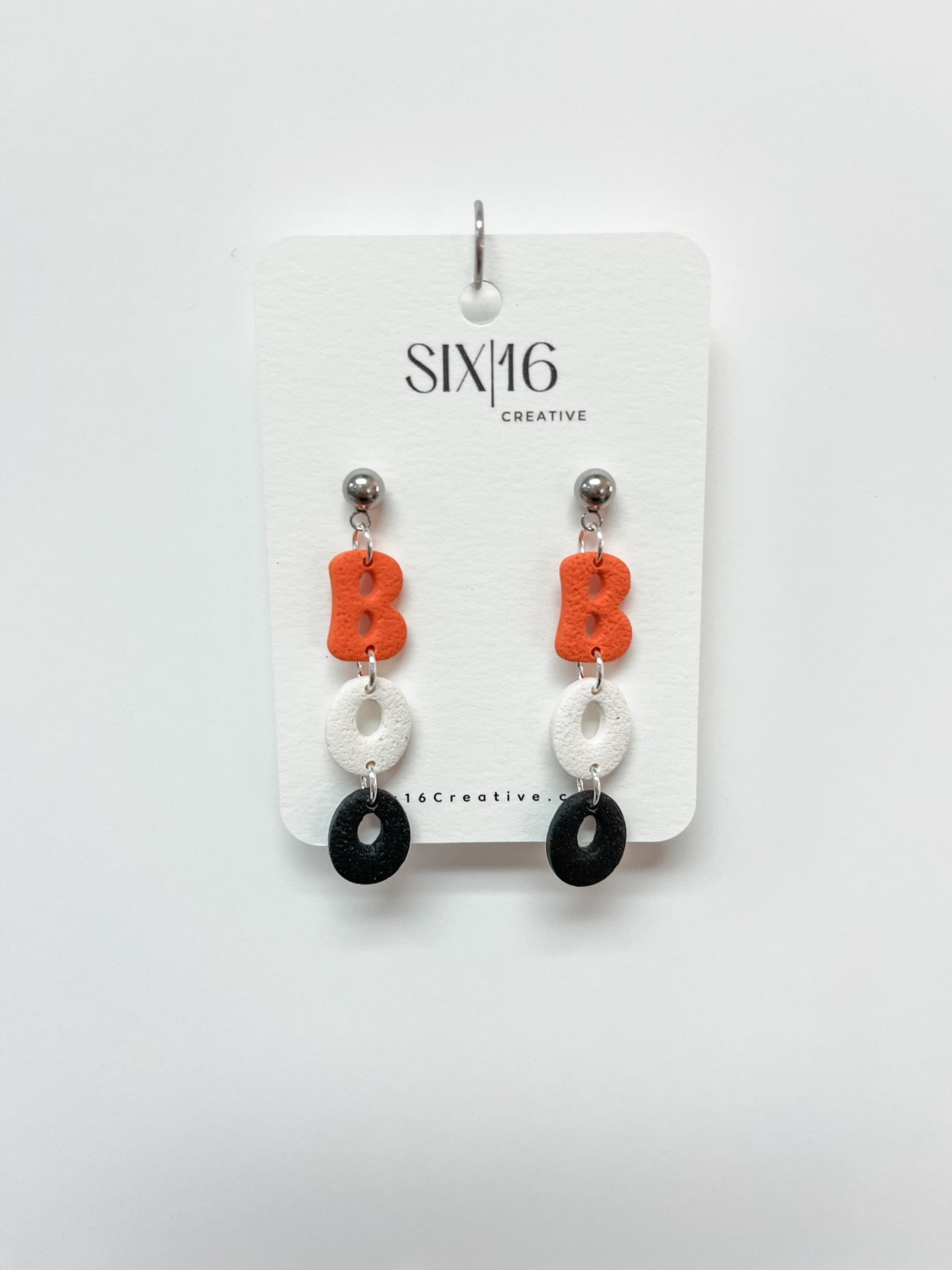 Boo Clay Earrings