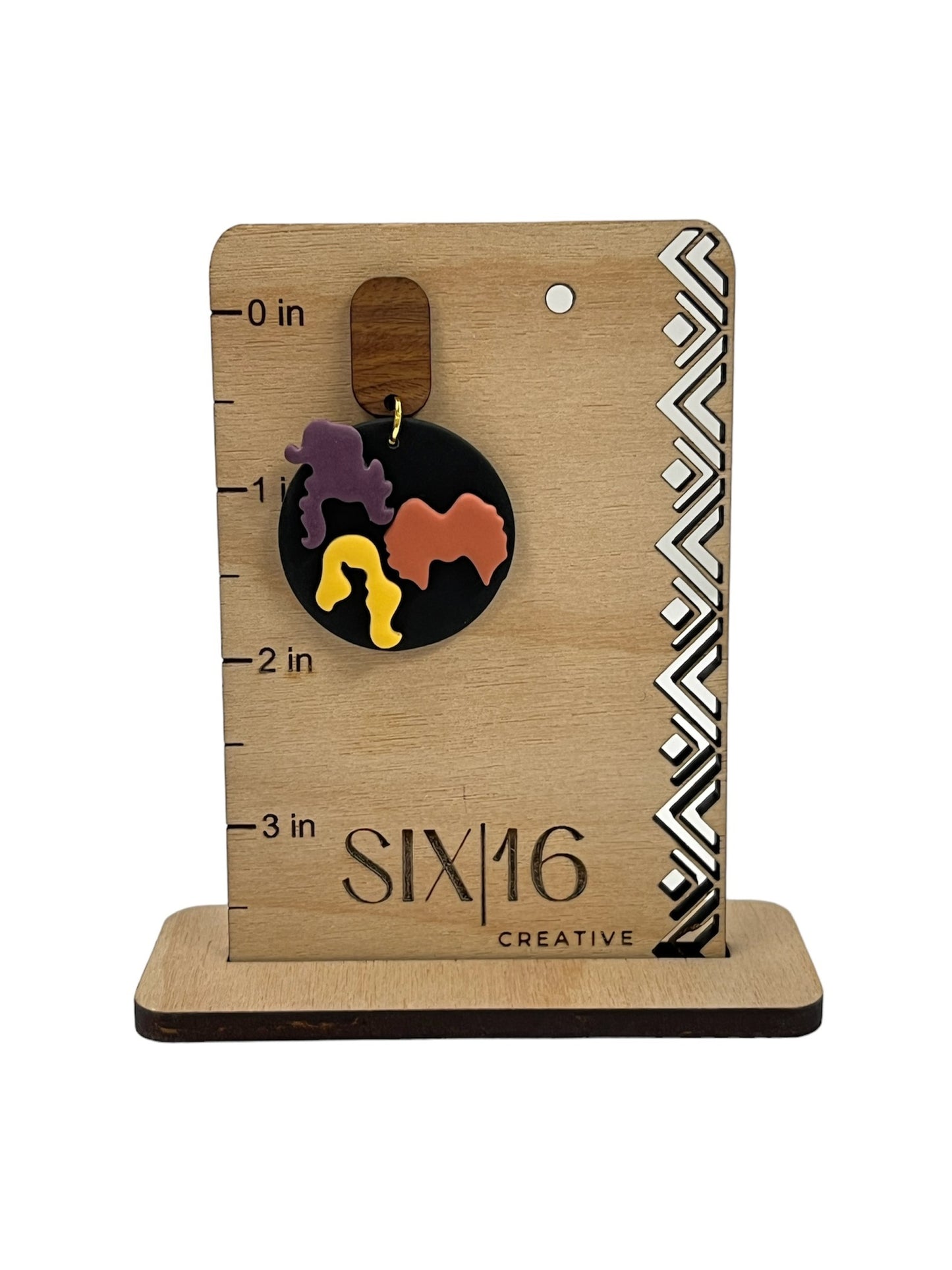 Witch Sister Clay Earrings