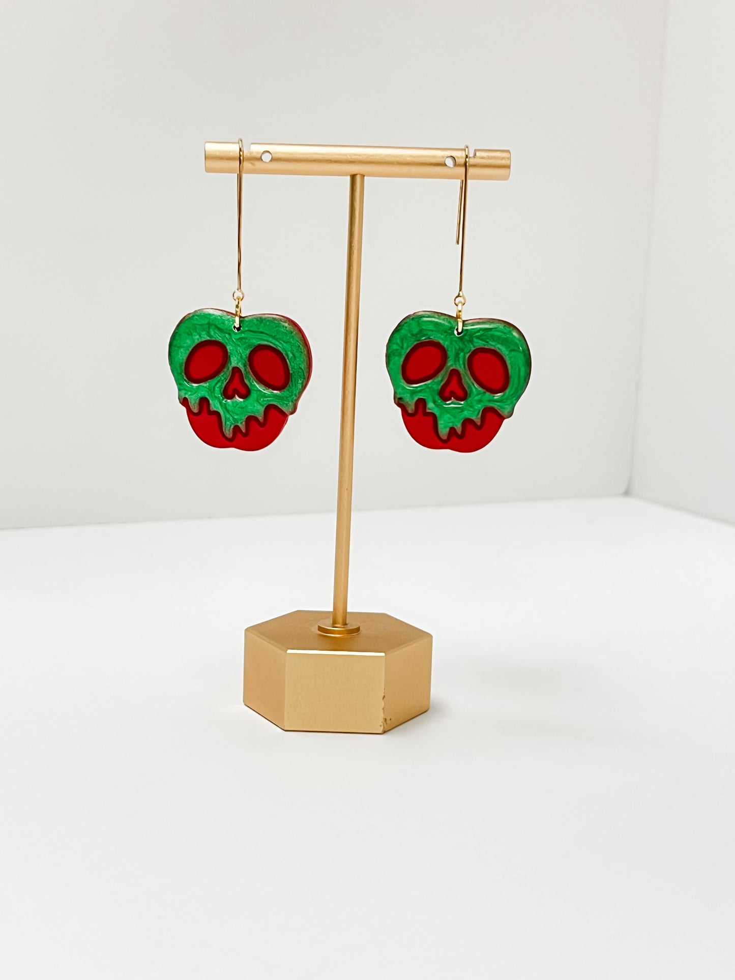 Poison Apple Clay Earrings