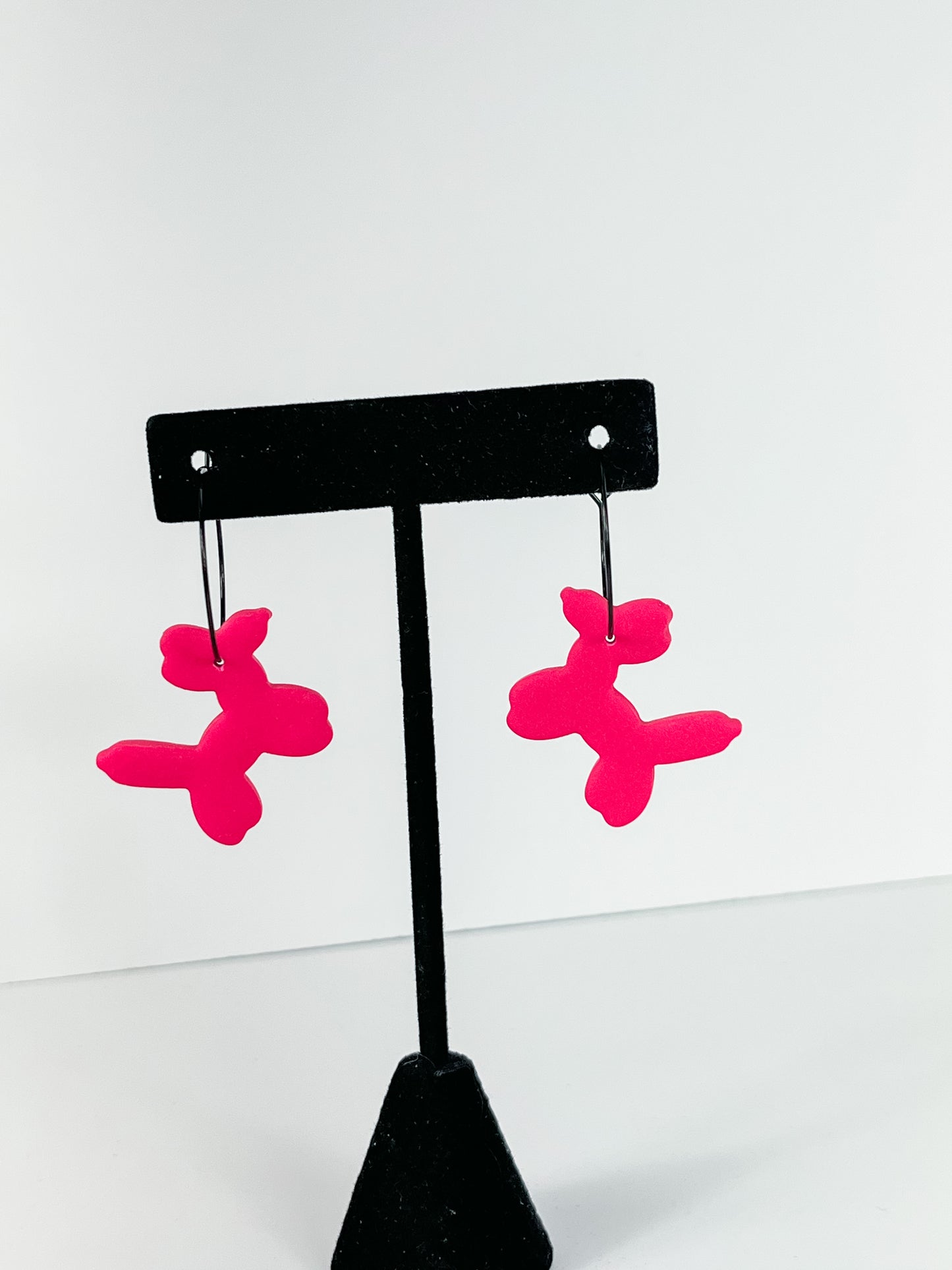 Balloon Animal Clay Earrings