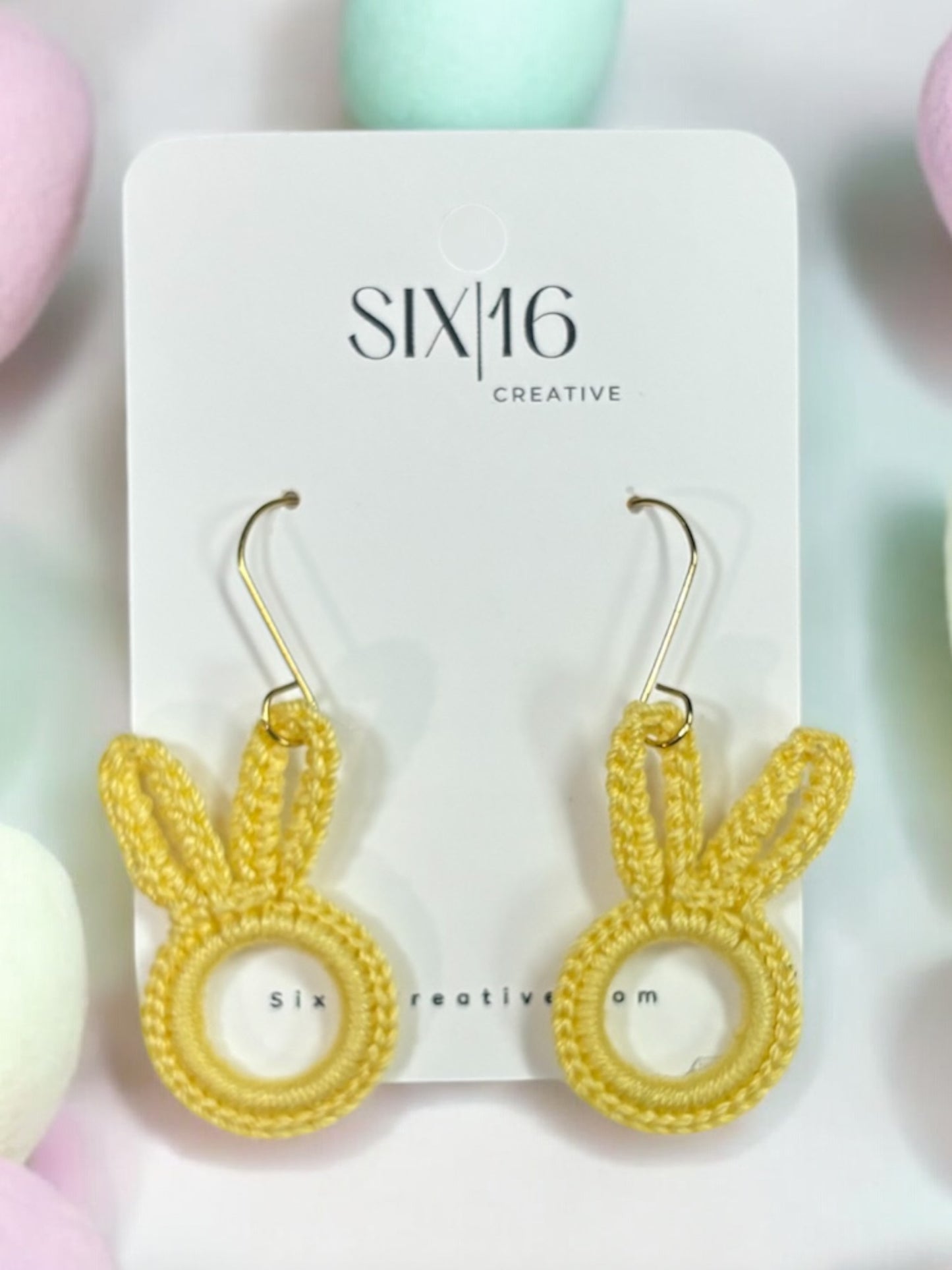 Crochet Bunny Earrings