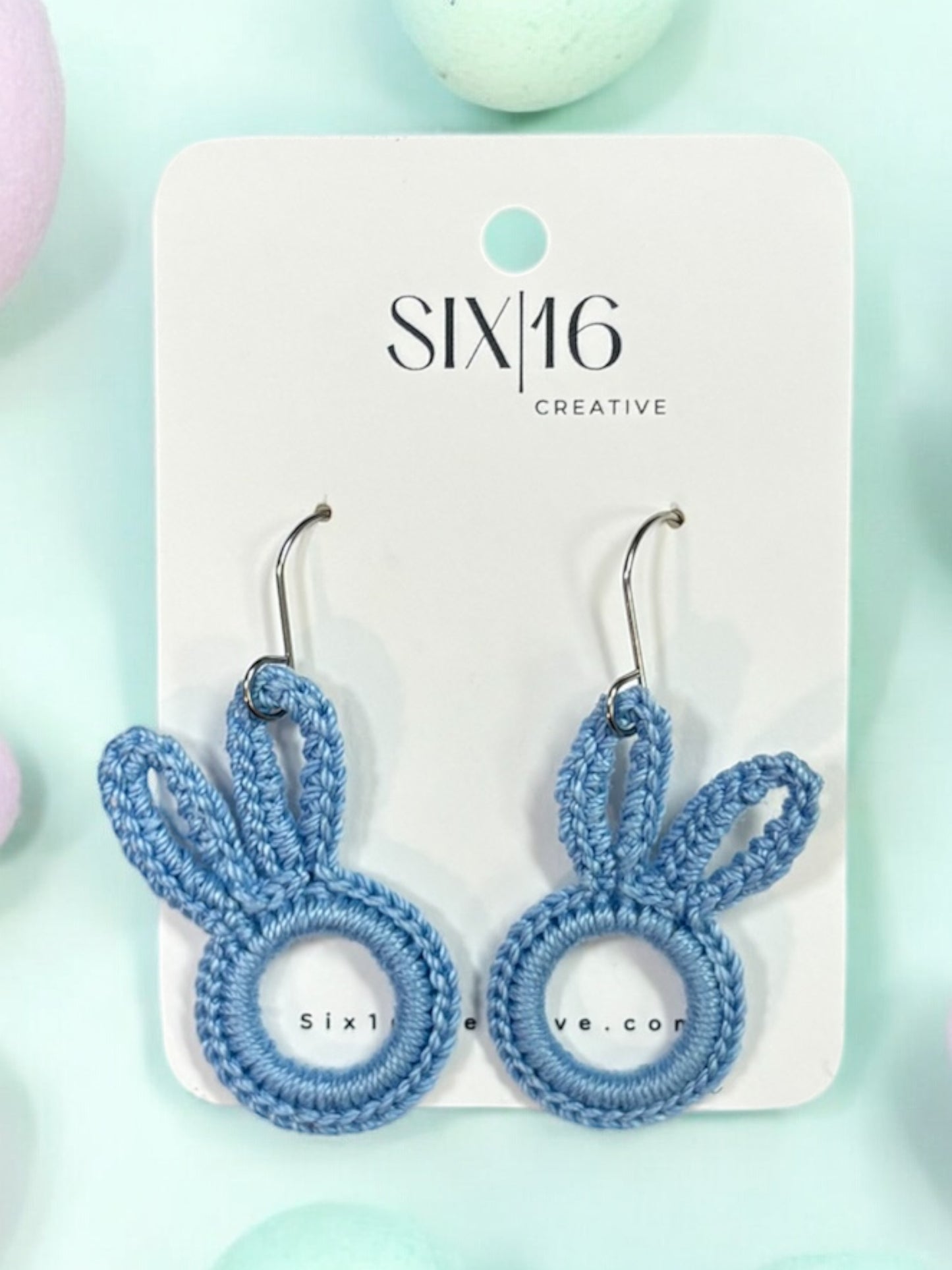 Crochet Bunny Earrings