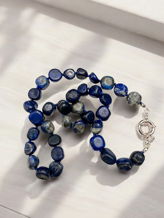 Lapis Gemstone Necklace