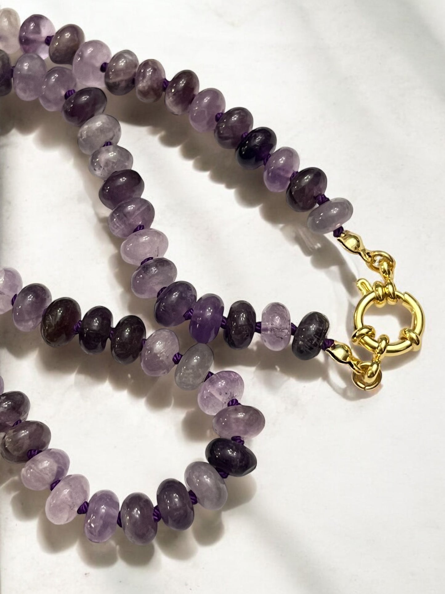 Amethyst Gemstone Necklace